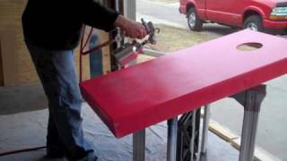 Painting Cornhole Boards - Gameday Toss - www.gamedaytoss.com Tournament Cornhole Board Overview Www Gamedaytoss Com
