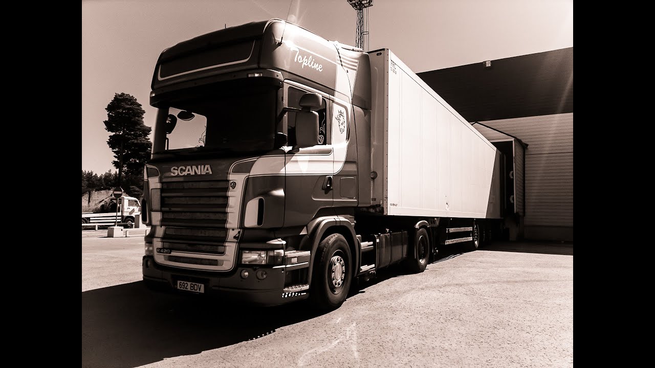 Фура, расход 9 литров ))) - YouTube