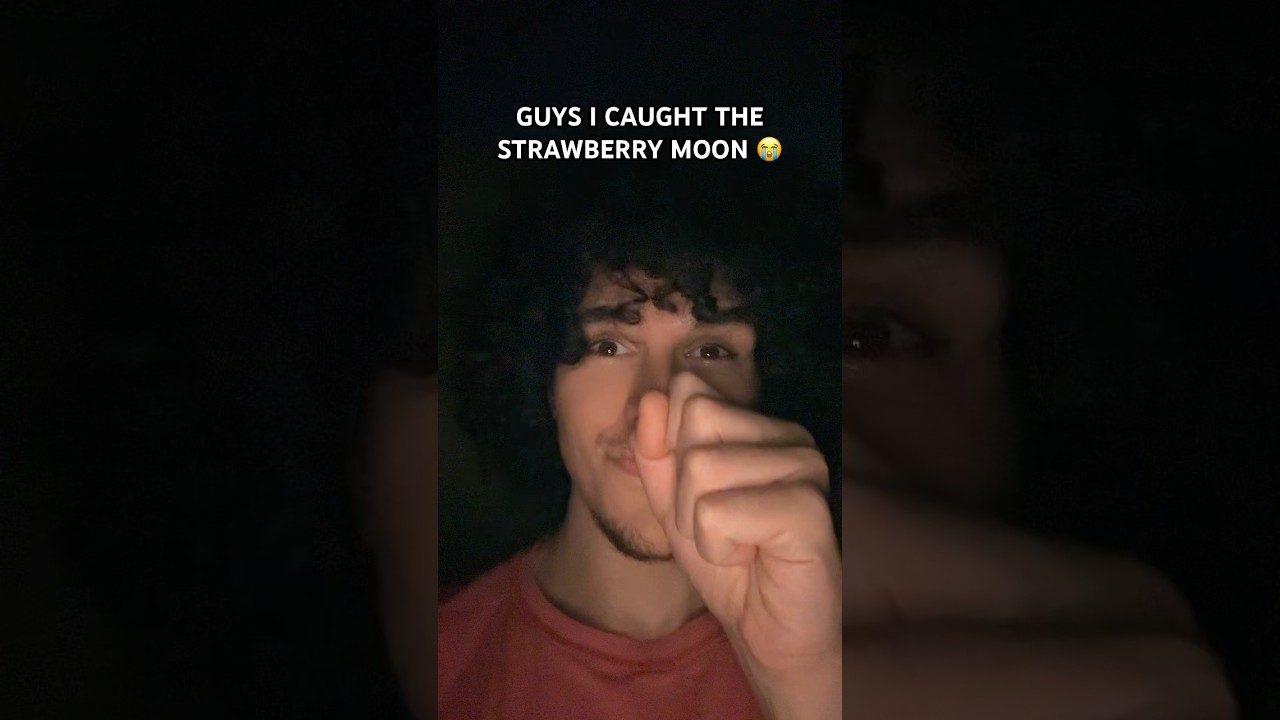 can’t believe i got to see the 11th June Strawberry Moon from my rooftop 😭