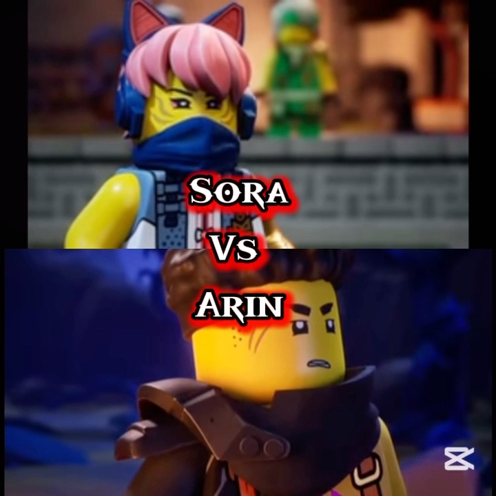 Arin vs Sora Lego Ninjago Edit - YouTube