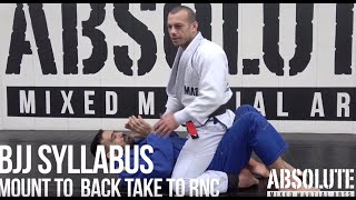 BJJ Intro 3.5 -  Mount to Back Take to Rear Naked Choke (RNC)