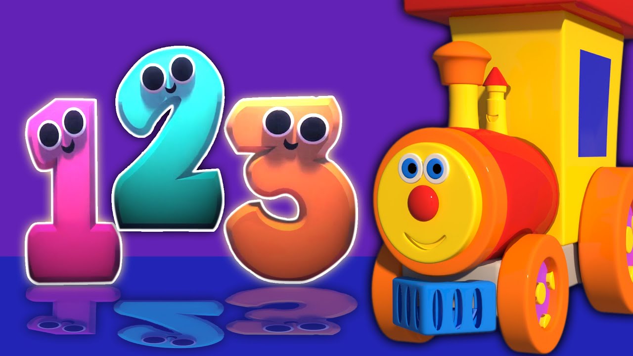 Ben tren y números en Candyland | 3D dibujos animados para niños | Vídeo  educativo | Compilación - YouTube