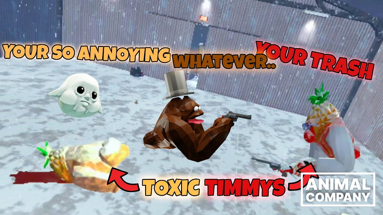 KILLING 2 TOXIC TIMMYS | Animal company (VR)