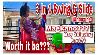 3 in 1 Swing & Slide for Toddlers? | Unboxing | KOJ | Vlog 009