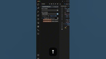 VSCode - Find using up/down arrows