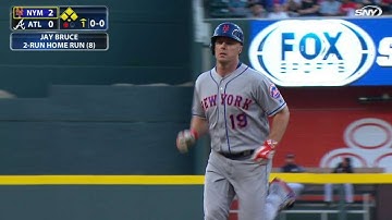 NYM@ATL: Bruce jacks two-run homer to deep right