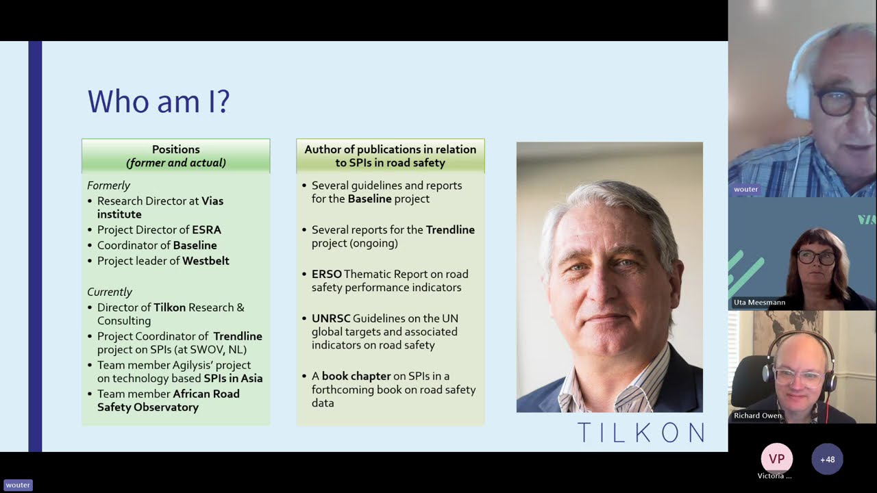 JTD Webinar:  Safety Performance Indicators