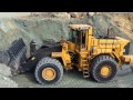 Volvo L330E Wheel Loader Loading Trucks With Three Passes - Sotiriadis Mining Works