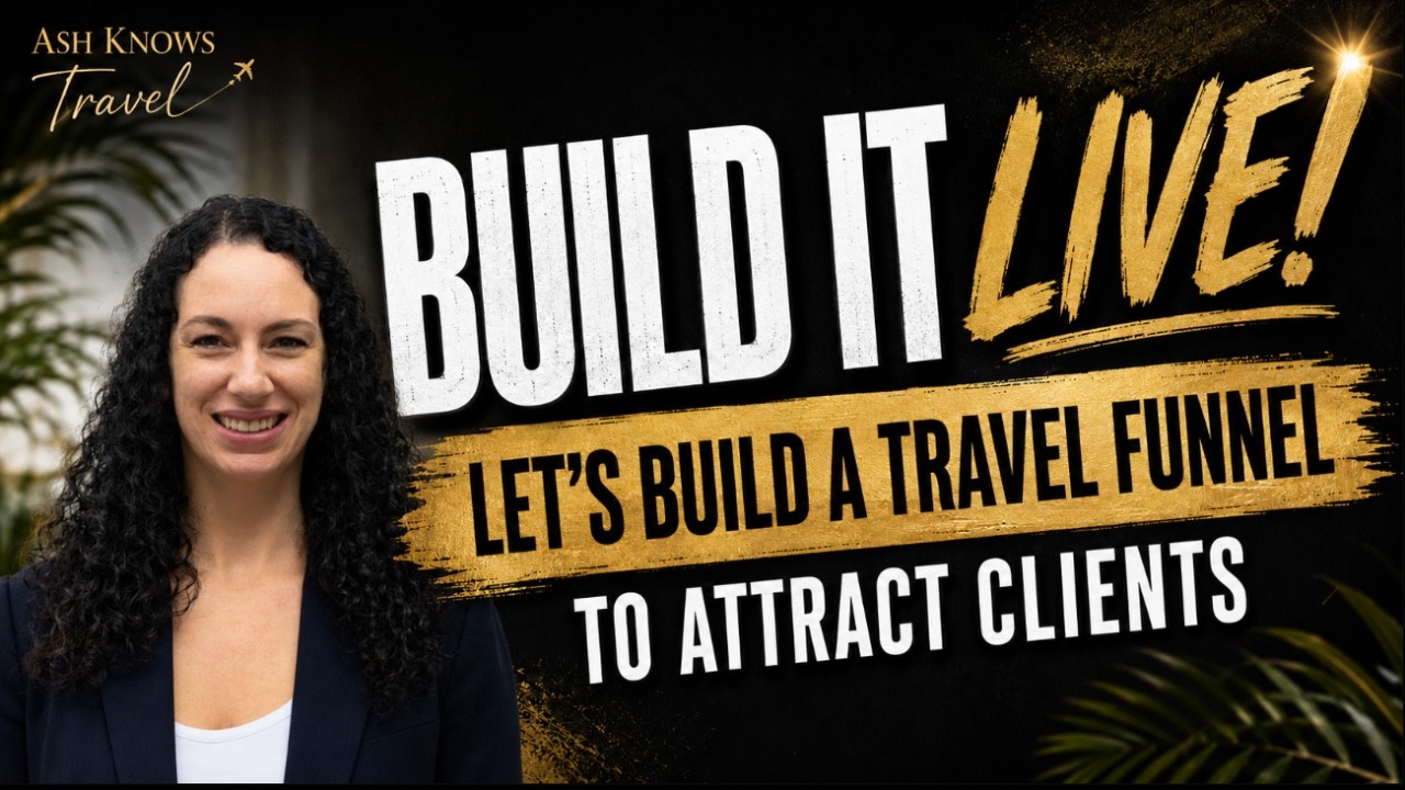 BUILD IT LIVE: Let’s Create a Travel Funnel From Scratch