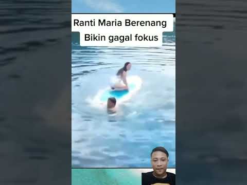 ranti Maria berenang bikin gagal fokus #shorts