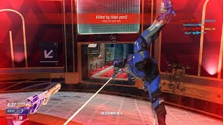 Splitgate Again Sniper Shot but with quicker reflexes this time... Gameplay Clip