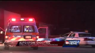 Auto parts store robbed, one killed