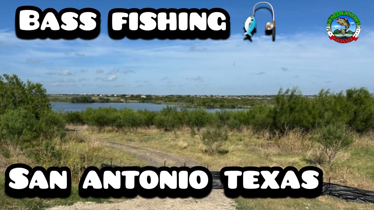 Bass fishing 🎣 San Antonio tx. Converse park
