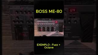 BOSS ME-80 - Fuzz + Octave #guitar #bossme80 #guitarra