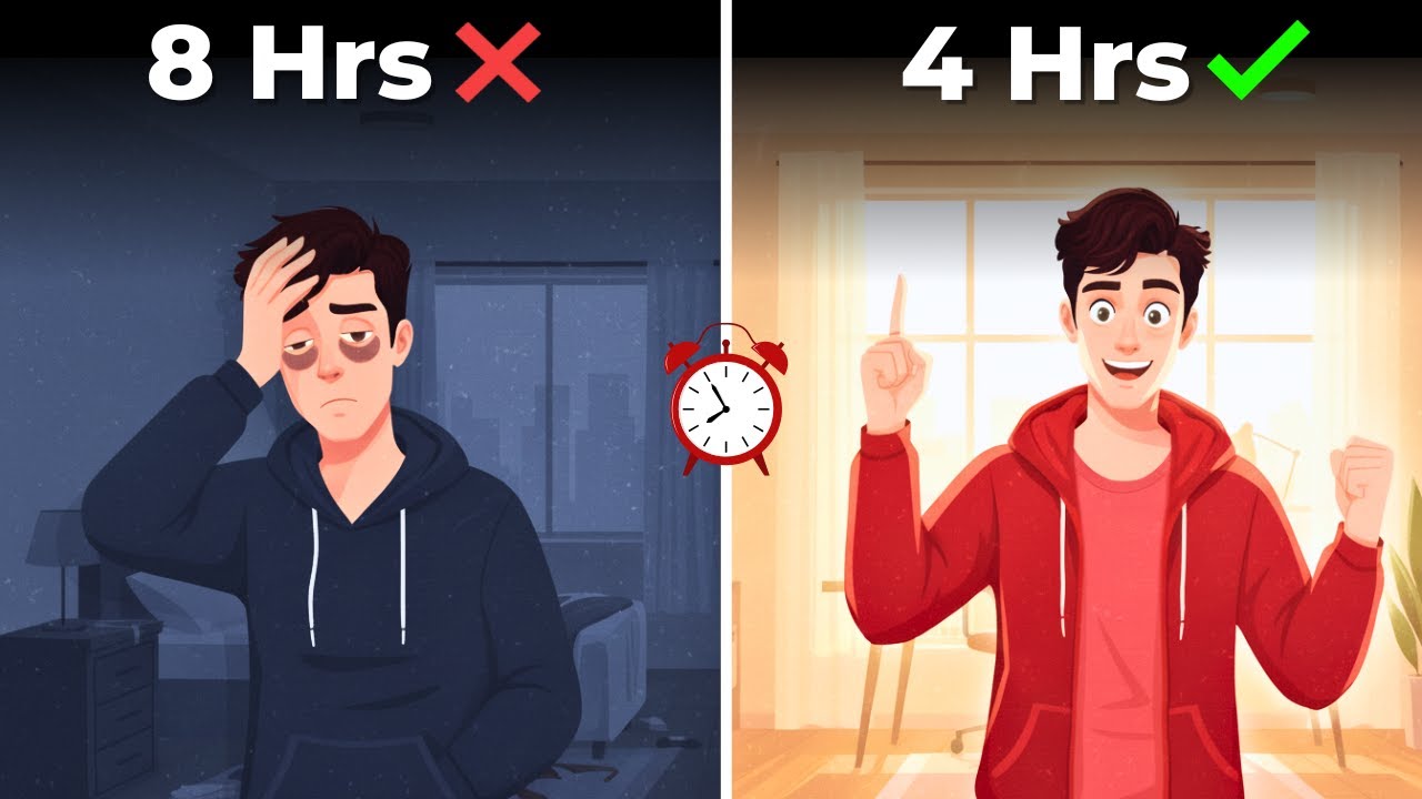How to Sleep 4 Hours and Feel Like 8 - YouTube