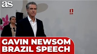 GAVIN NEWSOM unleashes on US climate policy at BRAZIL SPEECH – full remarks