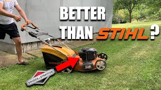 100$ CRAIGSLIST SELF-PROPELLED LAWN MOWER IN ACTION