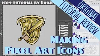 Pixel Icons for my Patreon MEGA Tutorial Review #14