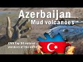 Azerbaijan. Mud volcanoes. Travels on two wheels.