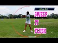 Fairway wood  sweep it flush  golf with michele low