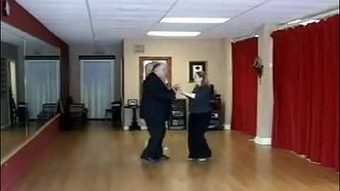 Beginner Video - Disco Hustle Mans Underarm Turn, Neck Wrap plus Waist Wrap