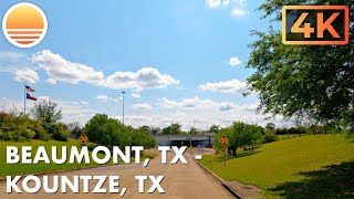 Beaumont, Texas to Kountze, Texas!  Drive with me on a Texas highway.