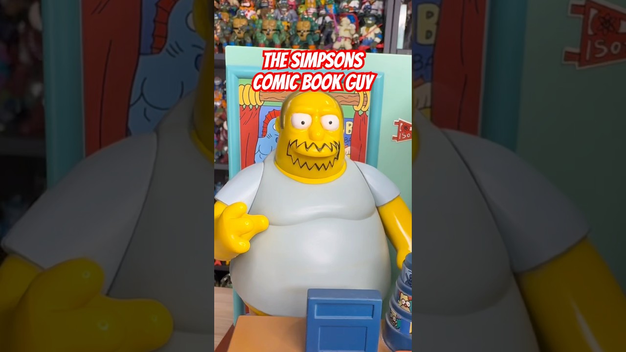 Игрушки из подземелья Продавца комиксов и Андроида из «Симпсонов»! 