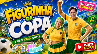 🏆⚽ FIGURINHAS DA COPA | Juh e Kaik | Cia Era Uma Vez (Clipe Oficial)