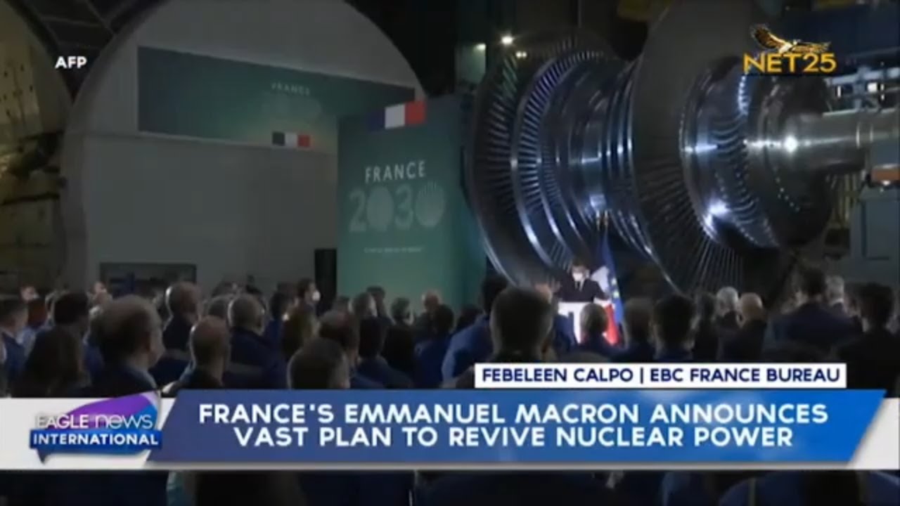 France's Emmanuel Macron announces vast plan to revive nuclear power