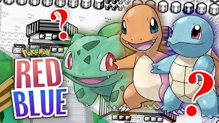 अपना स्टार्टर चुनना • पोकेमॉन रेड और ब्लू वॉकथ्रू और गाइड • 01 screenshot 4