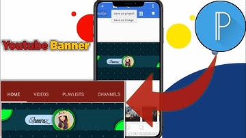 Create a Modern YouTube Banner In Just 5 Minutes Using Mobile in PixelLab