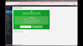 Article Creation with Super Programmatic SEO WordPress Plugin