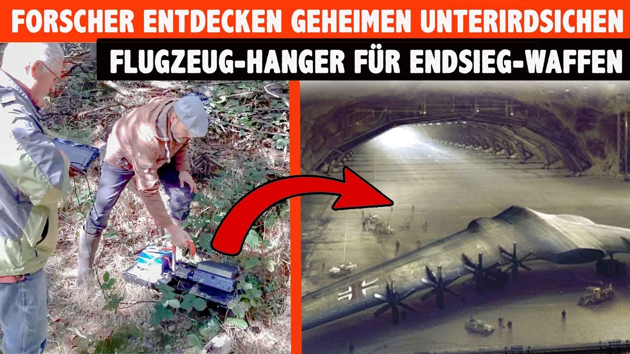 Forscher entdecken Flugzeugbunker der NAZIS Lauern hier gefährliche Bomben? KlappspatenTV