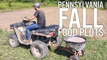 Fall Food Plot Planting In Pennsylvania  S8 #30