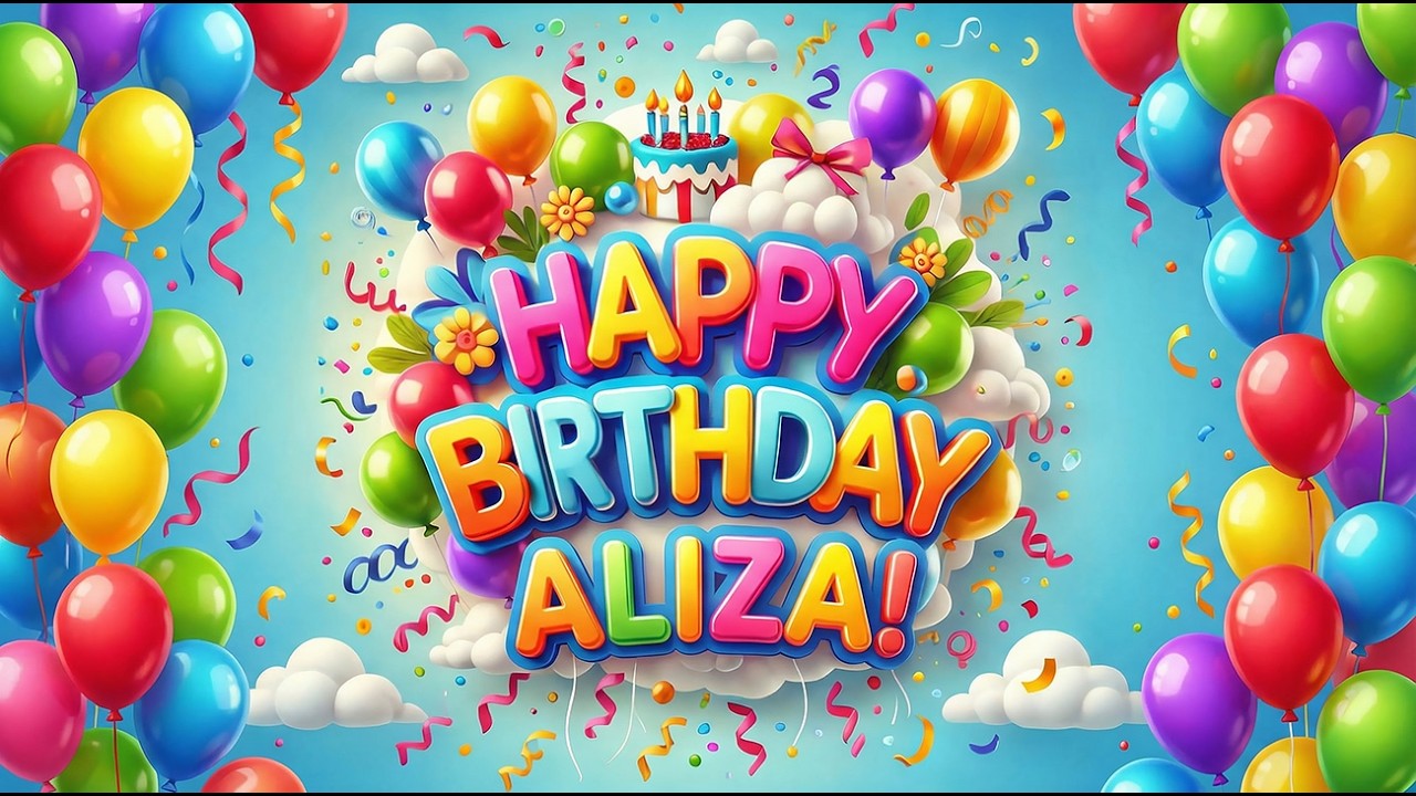 Happy birthday, Aliza! What a wonderful girl! Birthday song: 🎵 “Shine, Aliza, Shine!” #birthdaysong