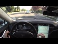 Tesla Model S P85D Autopilot Demonstration