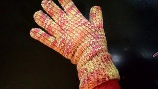 ROUND LOOM KNIT GLOVES TUTORIAL