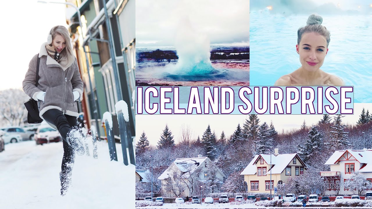 THE BEST BIRTHDAY SURPRISE TRIP TO ICELAND Inthefrow YouTube