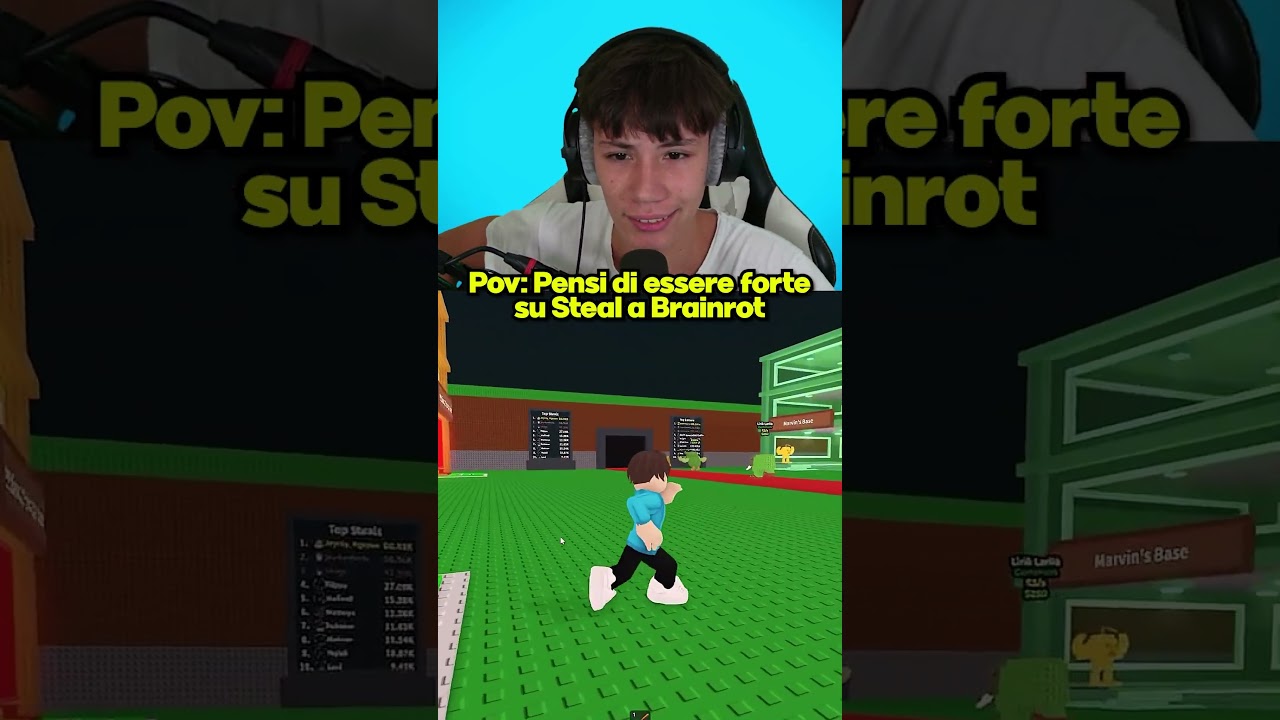 POV: Pensi di essere forte su STEAL a BRAINROT💀