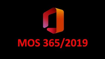 MOS Excel 2019/365 pass 100% (Part 1)