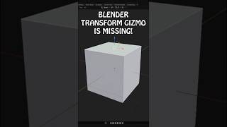 Blender Gizmo Disappeared FIX IT NOW