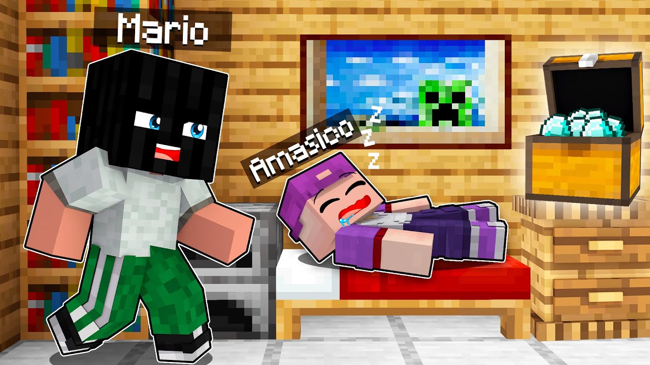 HOTII au INTRAT in VILA MEA de LUX in MINECRAFT!