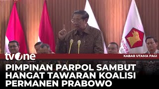 Download lagu Prabowo Tawarkan KIM Plus Jadi Koalisi Permanen | Kabar Utama Pagi tvOne