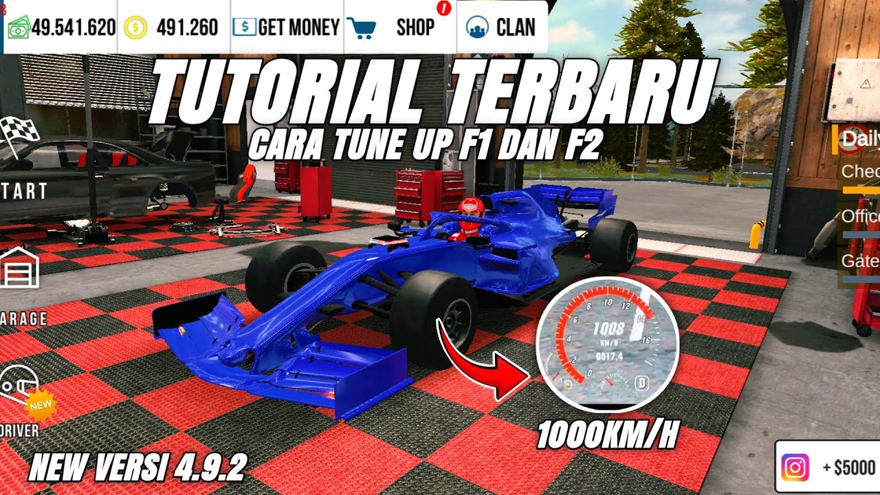 TUTORIAL TERBARU!! CARA MEMBUAT SPEK TUNE UP F1 DAN F2 - CAR PARKING MULTIPLAYER