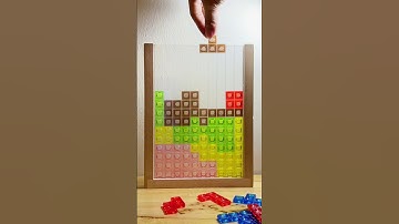 PART 161 || SATISFYING PLAYING COLORFULL TETRIS BLOCKS PUZZLE (asmr)