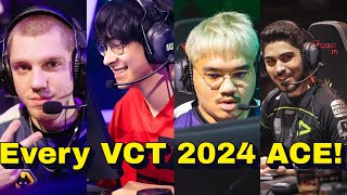 ALL VCT 2024 Aces in One Video | 37 Minutes of Pro-Level Clutches!