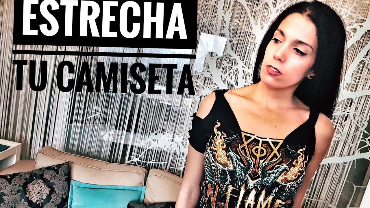 TRANSFORMA CAMISETA DE CHICO EN CHICA