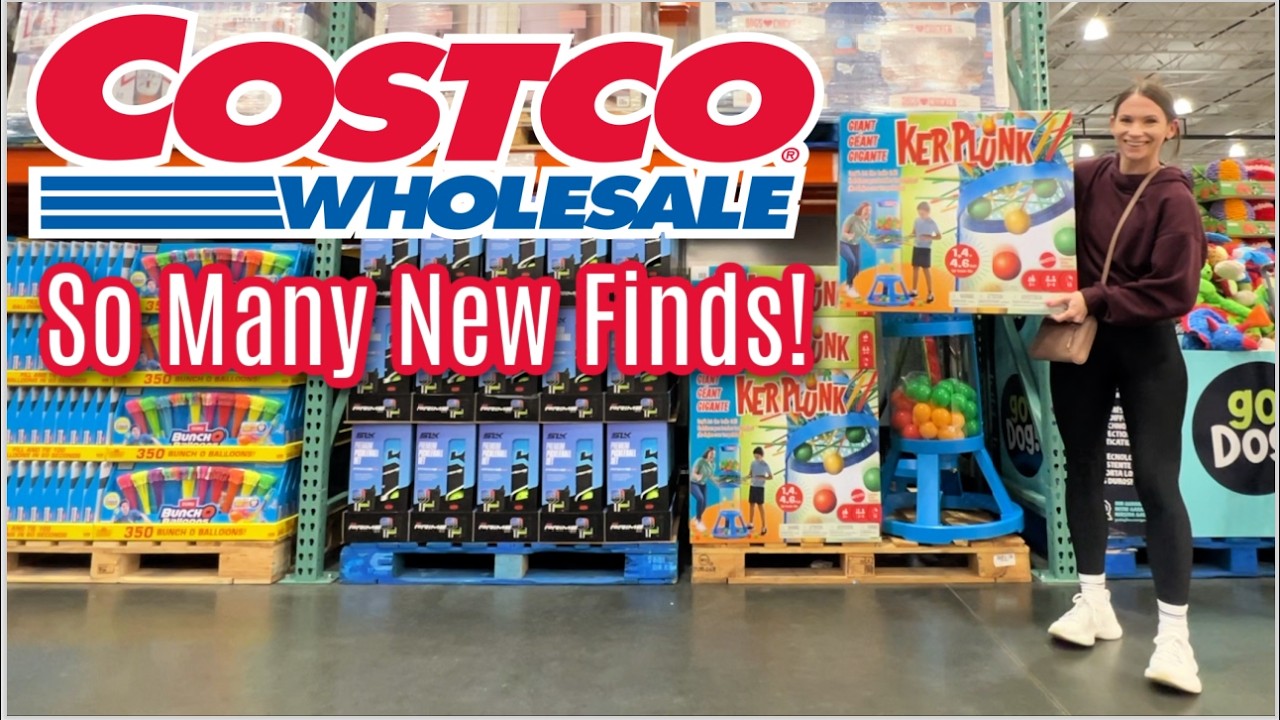 NEW Costco Finds This Week! 🌼 Spring & Summer Items Are HERE! Clothes & Backyard Games