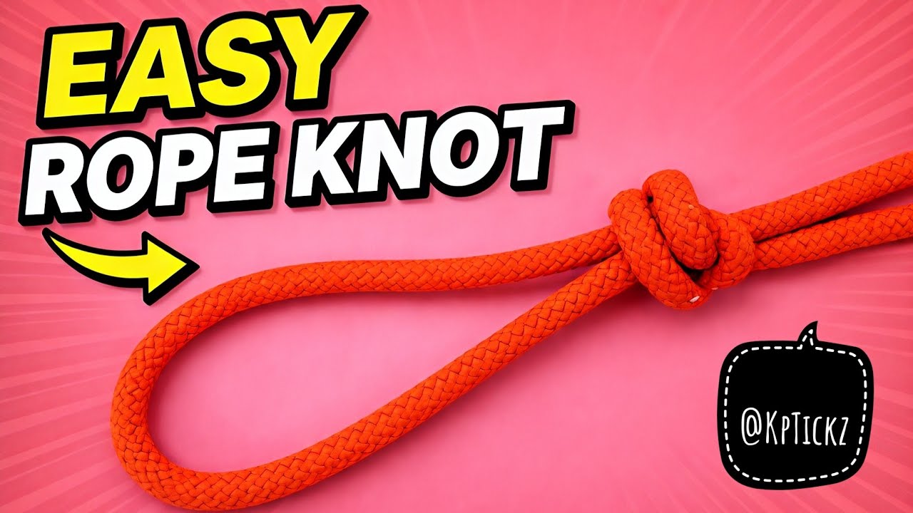 The Short & Sweet: Overhand Loop Knot Tutorial (Fast & Easy!)
