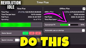 TIJDSTROOM & OFFLINE STROOMGIDS // REVOLUTION IDLE
